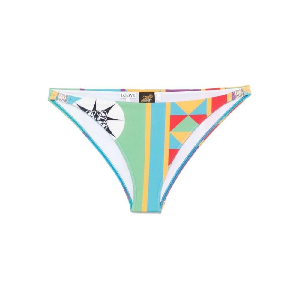 LOEWE Paula's Ibiza Geometric Print Bikini Bottoms Women MULTICOLOUR Beachwear